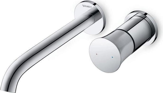 Produktbild Duravit Fertigmontage-Set WHITE TULIP für Unterputz-Waschtischmischer chrom