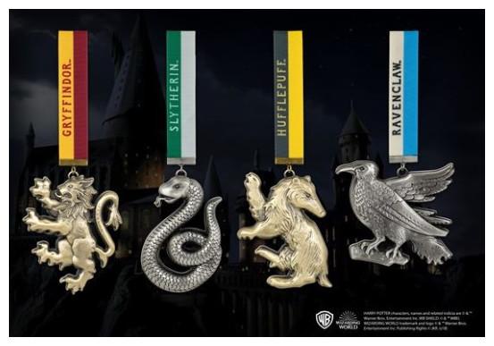 Actual product image Noble Collection Harry Potter: Hogwarts Mascots - Set of 4 (4-part)