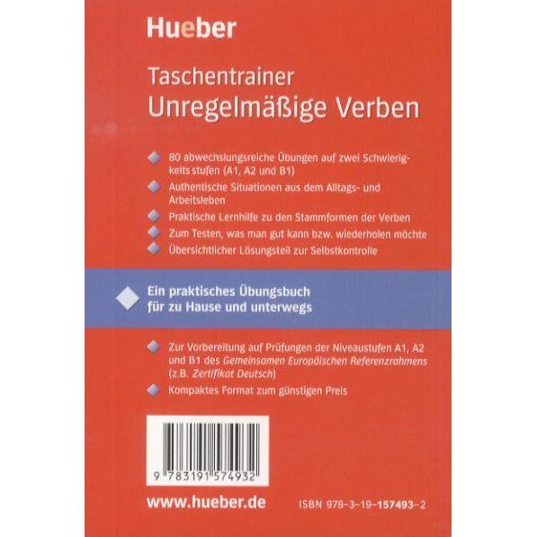 Thumbnail - Deutsch üben Taschentrainer. Unregelmässige Verben, Schulbücher von Monika Reimann