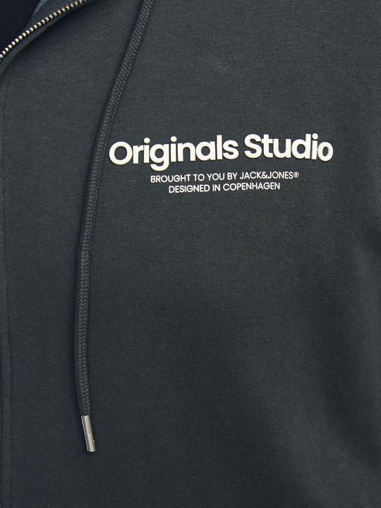Image du produit Jack & Jones Plus Size Imprimé Sweat à capuche avec fermeture éclair Sweat à capuche avec fermeture éclair (6XL)