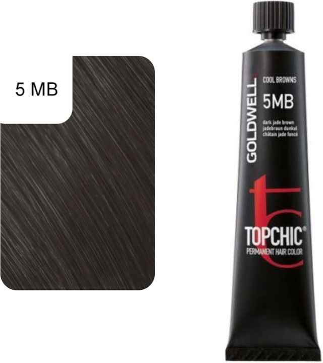 Actual product image Goldwell Topchic (5MB Jade Brown Dark)