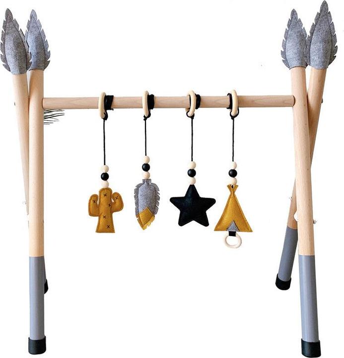 Immagine prodotto Nelaroom Palestra per bambini in legno - Cactus Tipi