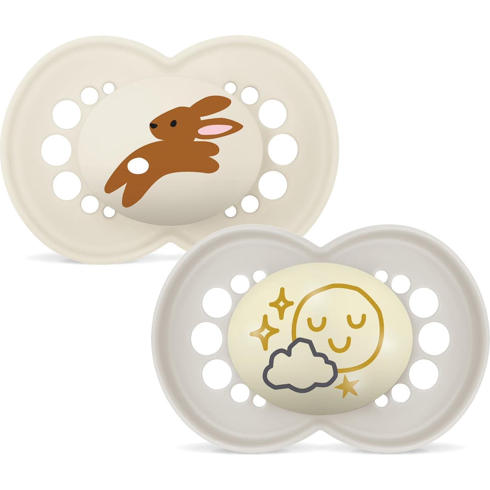 MAM, Ciuccio, - Original Day & Night - 16-36 m (2x, 16 - 36 Mesi)