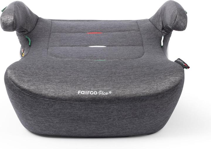 Actual product image Fairgo Pico i-Size Booster Seat 125-150 cm - Stone Grey (Booster seat, ECE R129/i-Size Standard)