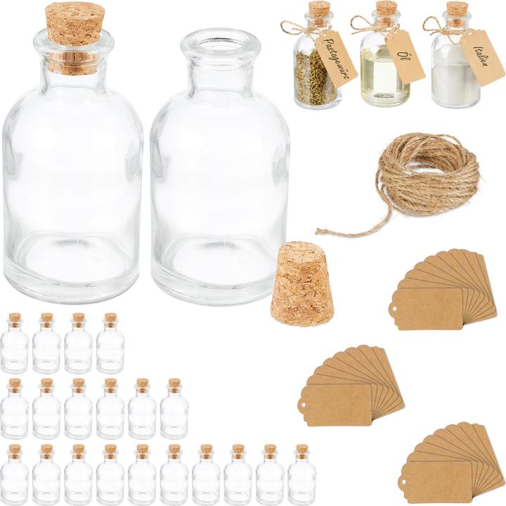 Produktbild Relaxdays Dekogläser (1 Stk., 0.06 l)