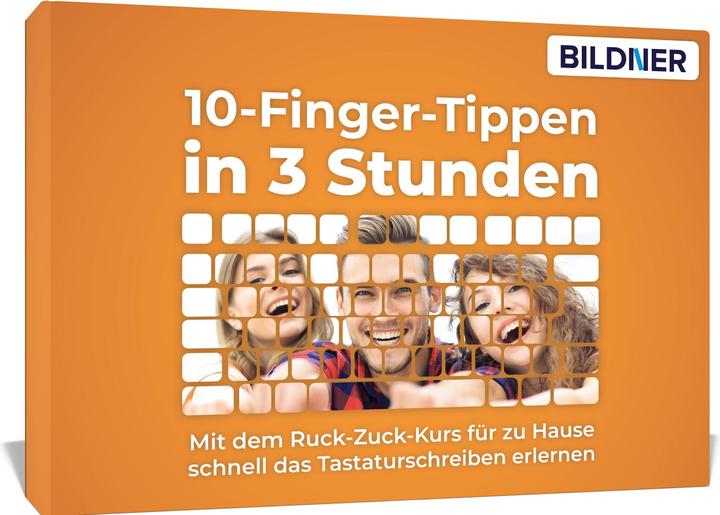 Actual product image 10 Finger Tippen in 3 Stunden (German, Anja Schmid, 2019)