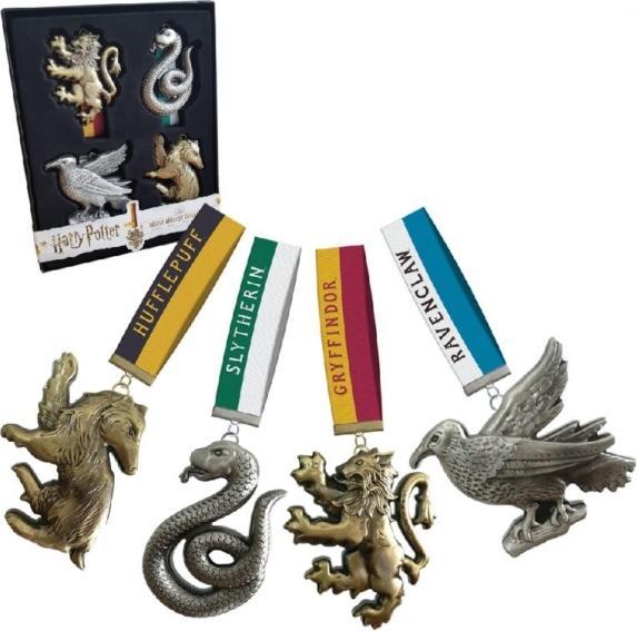 Actual product image Noble Collection Harry Potter: Hogwarts Mascots - Set of 4 (4-part)