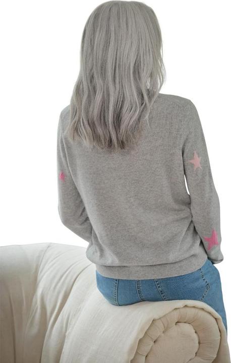 Produktbild Woolovers Star Kaschmir Merino Rundhalsausschnitt Pullover (XXL)