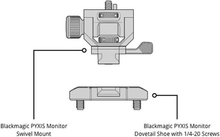 Actual product image Blackmagic Pyxis 6K Monitor Kit (5", Full HD)