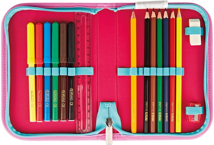 Immagine prodotto Herlitz Scuola primaria r. SoftLight Plus GREENline Bolle rosa (16 l)