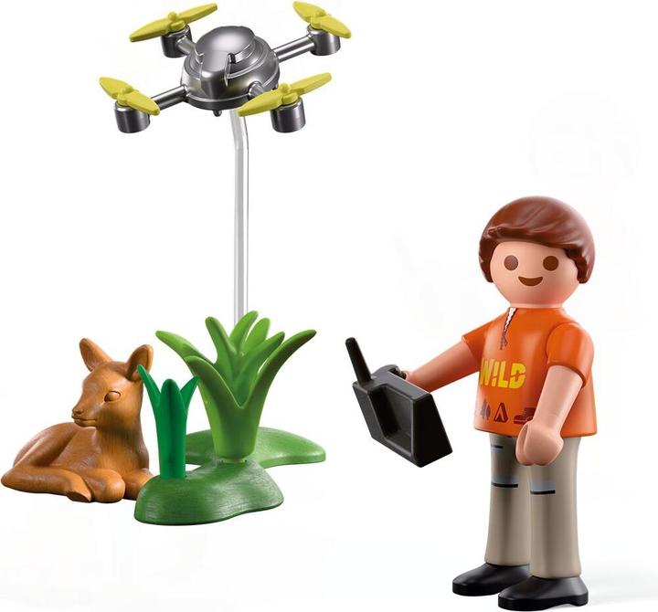Actual product image Playmobil 71880 Rehkitz-Rettung mit Drohne (71880)