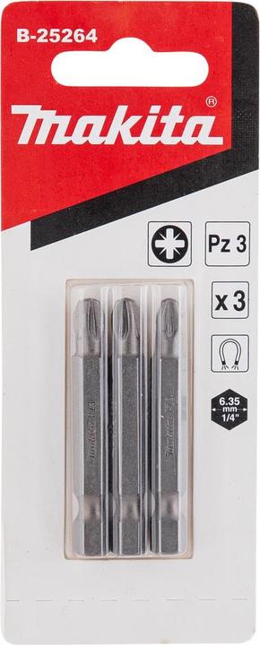 Produktbild Makita PZ Bit 3x50mm 3Stk