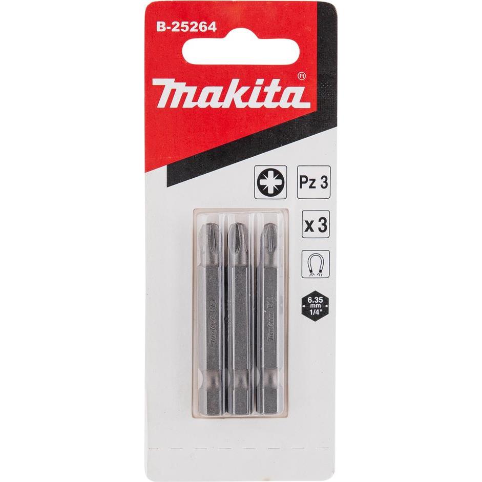 Thumbnail - Makita, Bits, PZ Bit 3x50mm 3Stk (3x50mm)