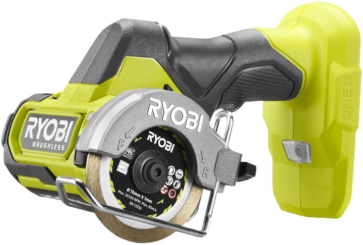 Actual product image Ryobi 18 V ONE+ Brushless Akku-Trennschleifer, RCT18BL-0 (76 mm)