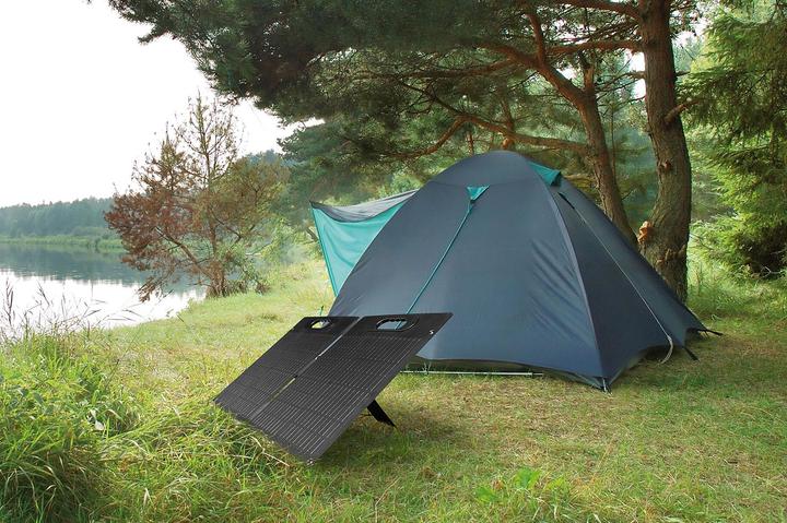 Produktbild Revolt Falt-Solarpanel, monokristalline Solarzellen, ETFE, 50 W, IP67 (50 W, 2.40 kg)