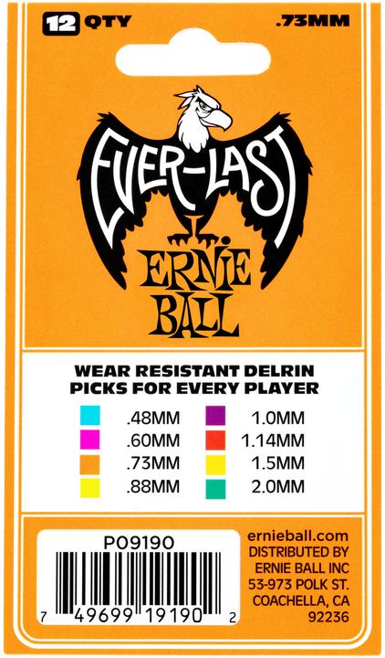 Image du produit Ernie Ball Everlast (12x, 0.73 mm)