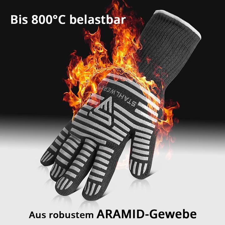 Produktbild Stahlwerk Hitzebeständige Handschuhe (One Size)