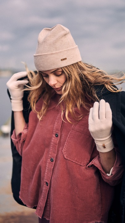 Image du produit Barts Gants finement tricotés blanc (Taille unique)