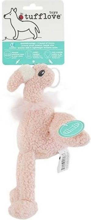 Produktbild Rosewood Tufflove Flamingo (Plüschspielzeug Hund)