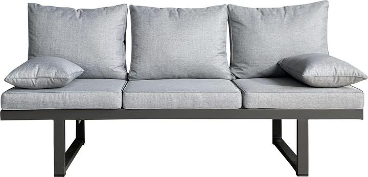 LC Garden Bondino 3-seater multifunctional sofa aluminium/polyester