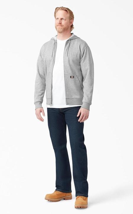 Immagine prodotto Dickies Felpa Con Cappuccio In Pile A Zip Intera Di Peso Medio Regular Heather (L)