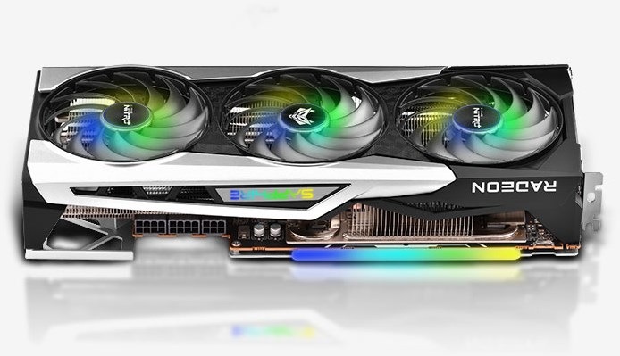 Actual product image Sapphire Radeon RX6950XT Gaming OC Nitro+ (16 GB)