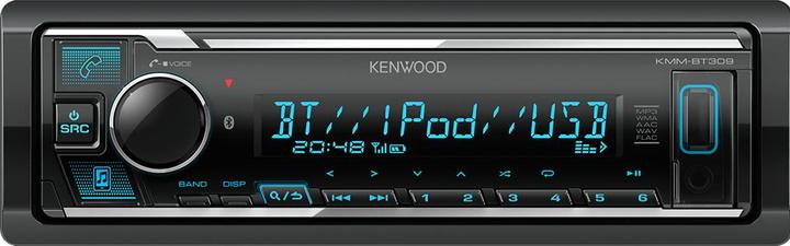 Kenwood KMM-BT309 Autoradio - Variabele kleur