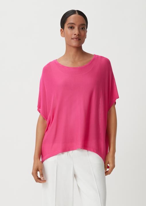 Image du produit Comma Accessories Feinstrick-Poncho aus Viskose (M)