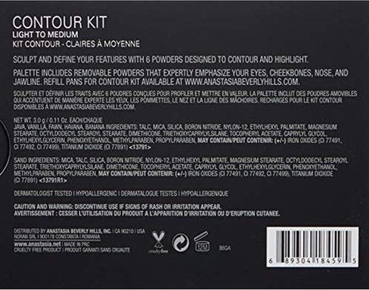 Produktbild Anastasia Beverly Hills Contour Kit (Light to Medium)