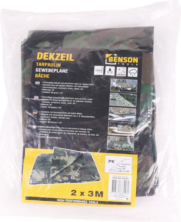 Produktbild Benson Plane 2 x 3 m Army Heavy (2 x 3 m)