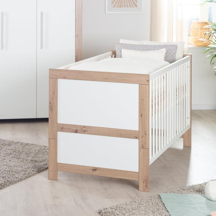 Image du produit Roba Ensemble pour chambre d'enfant Malo (Unité de changement, Armoires pour enfant, Lit de bébé)