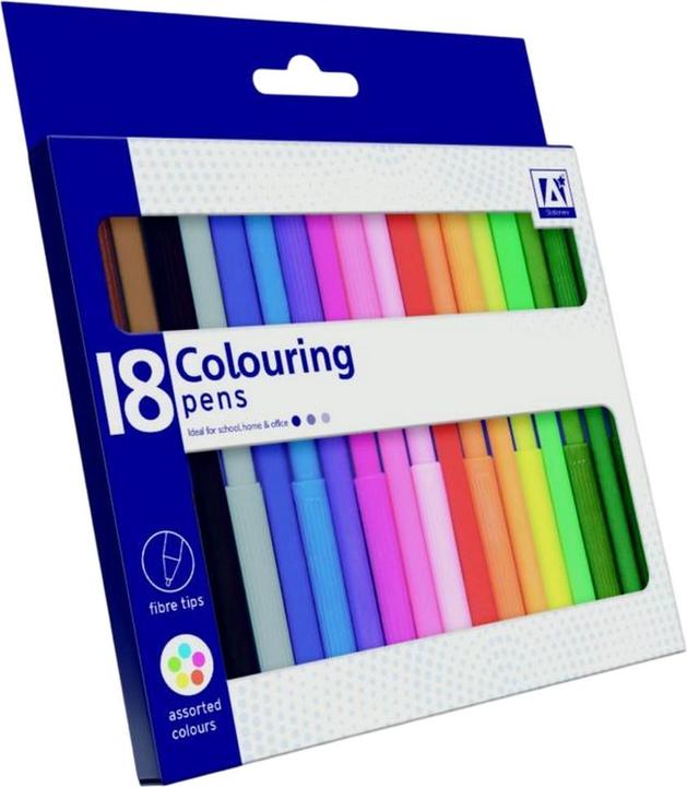 Image du produit IG Design - Stylos de coloriage (18x)