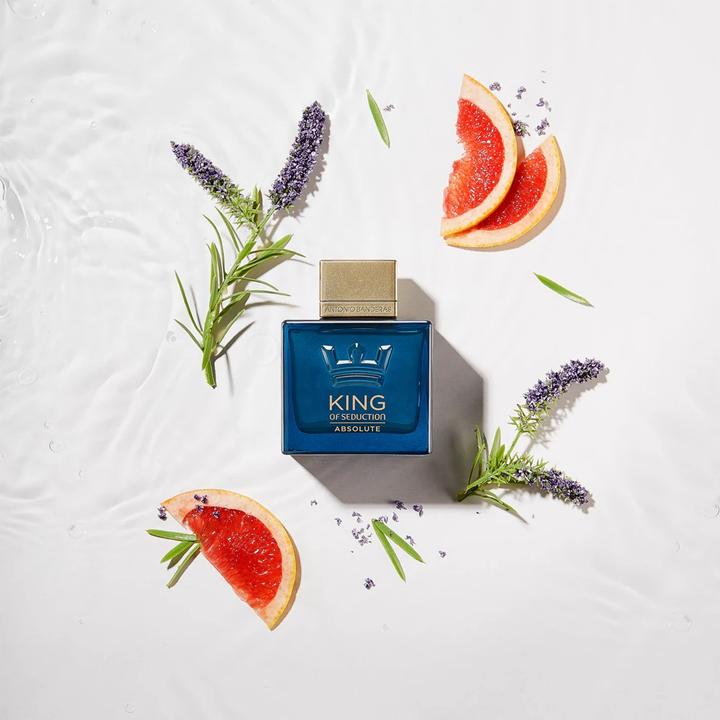 Produktbild Antonio Banderas Banderas Perfumes King of Seduction Absolute Eau de Toilette for Men Long Lasting Elegant Casual and (Eau de Toilette, 200 ml)
