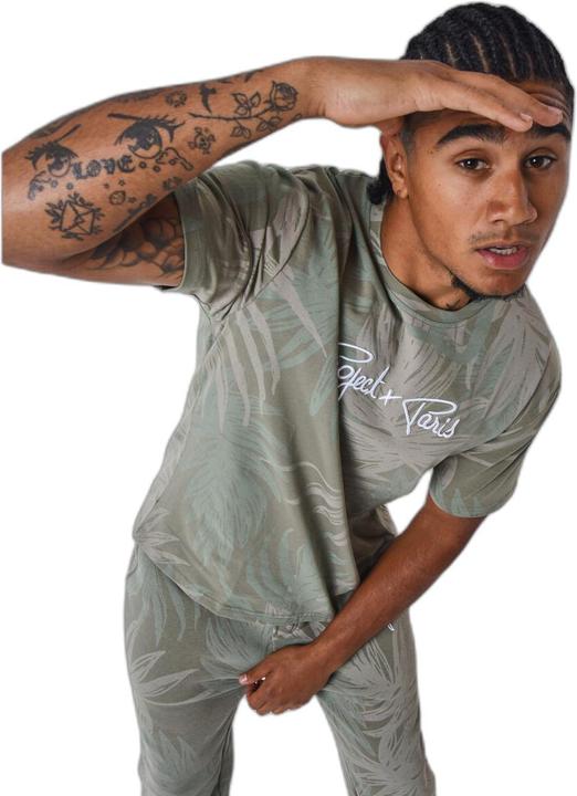 Immagine prodotto Project X Paris t-shirt con foglie di palma all over (XL)