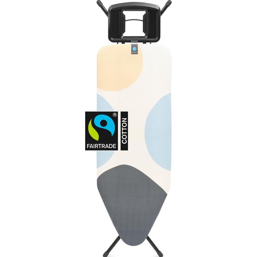 Brabantia Ironing Board Solid Steam Iron Rest, Asse da stiro, Multicolore
