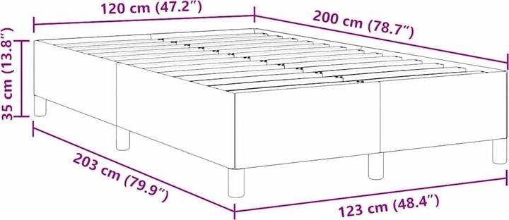 Immagine prodotto VidaXL Letto (120 x 200 cm)