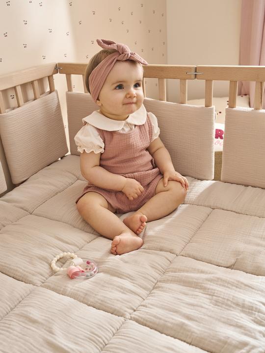 Image du produit Vertbaudet Baby Bettumrandung/Laufgitterpolster aus Musselin