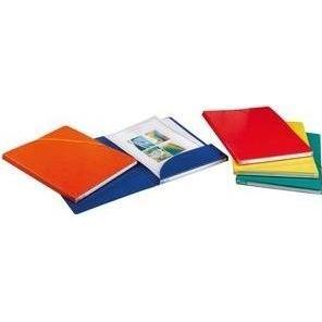 Elba, Mappe, Eckspannermappe Alpina, DIN A4, Karton, rot aus 0,5 mm glänzendem Karton, mit Eckspannergummi, Inhal (A4, 1...