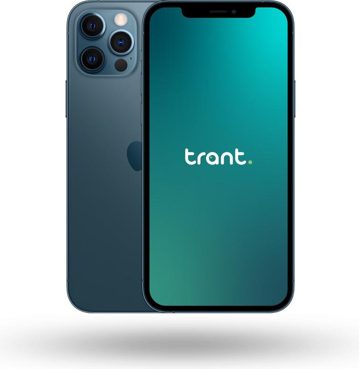 Trant.ch iPhone 12 Pro (128 GB, Pacific Blue, 6.10", 12 Mpx, SIM + eSIM, B / Sehr gut)