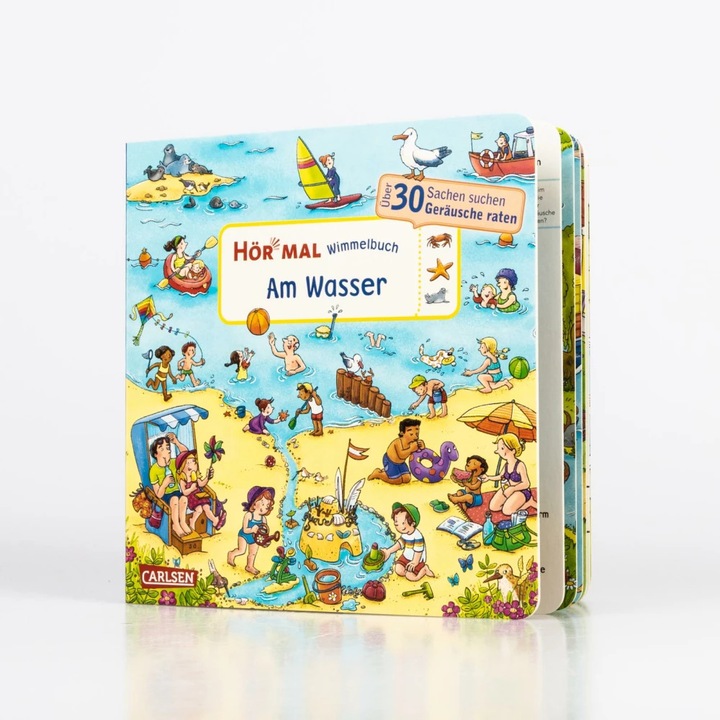Produktbild Hör mal (Soundbuch): Wimmelbuch: Am Wasser (Deutsch)