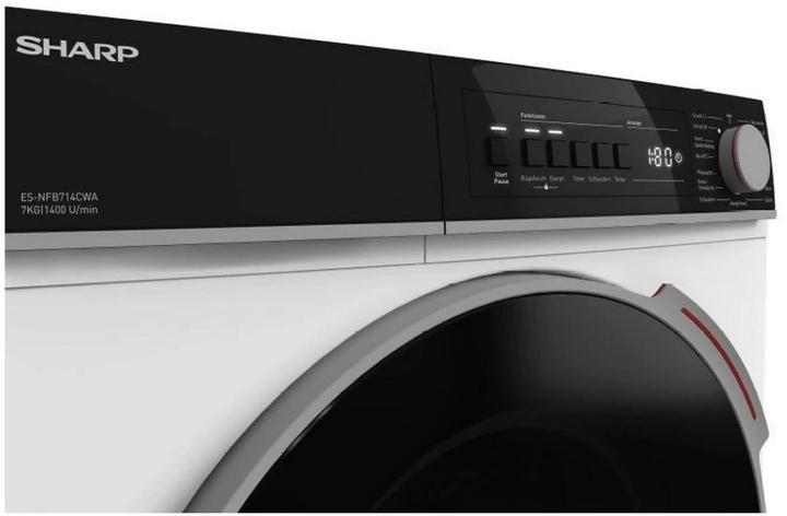 Actual product image Sharp ES-NFB714CWA-DE (7 kg, Left)