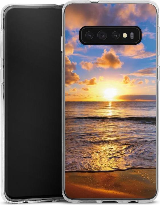 Produktbild DeinDesign Silikon Hülle für Samsung Galaxy S10 Plus Handyhülle Case Smartphone Schutzhülle Meer (Samsung Galaxy S10+)