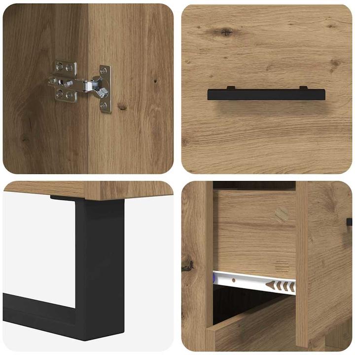 Produktbild vidaXL Sideboard-Möbel (34 x 69.50 x 90 cm)