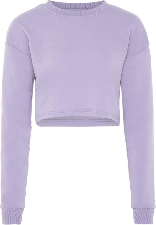Image du produit Clima Iglu Sweatshirt crop à épaules dénudées, finition arrondie (M)