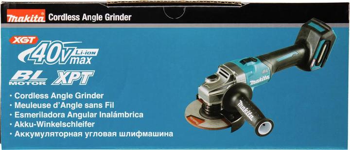 Actual product image Makita 40V 125mm cordless angle grinder GA008GZ (125 mm)