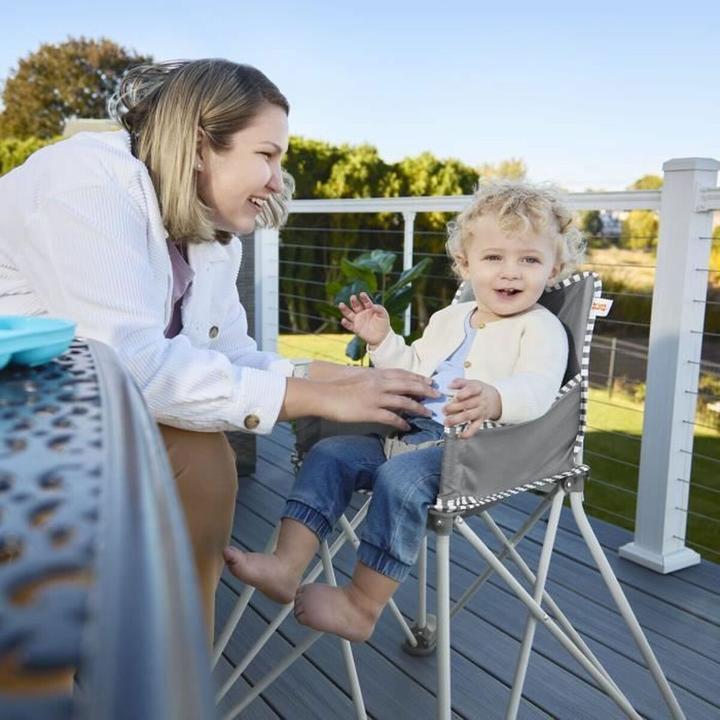 Actual product image Bright Starts Hochstuhl Pop N Dine Grau (Highchair)