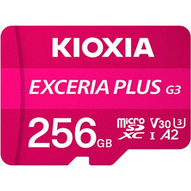 Kioxia Exceria Plus G3 (256 GB, microSD, microSDXC, UHS-I), Scheda di memoria