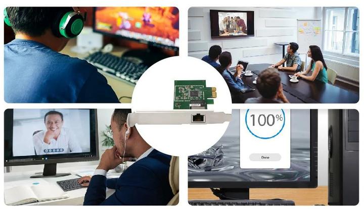 Produktbild edimax Netzwerkkarte EN-9225TX-E, 2.5Gbps PCI-Express x1 (RJ45)