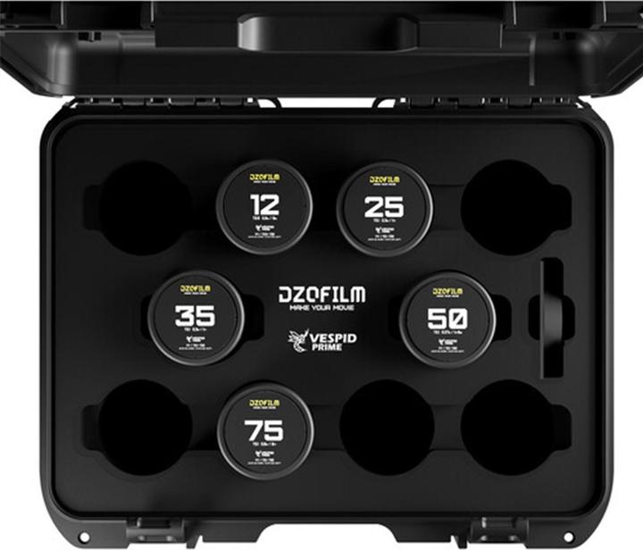 Produktbild Dzofilm Vespid Prime 5-Lens Kit (16/25/35/50/75 T2.1) metric (PL, Vollformat)