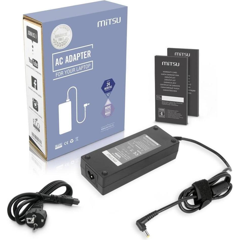 Mitsu # AC ADAPTER (5.5X1.7) -ACE (135 W), Notebook Netzteil